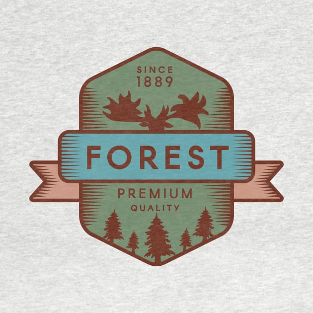 Vintage Forest by My Artsam